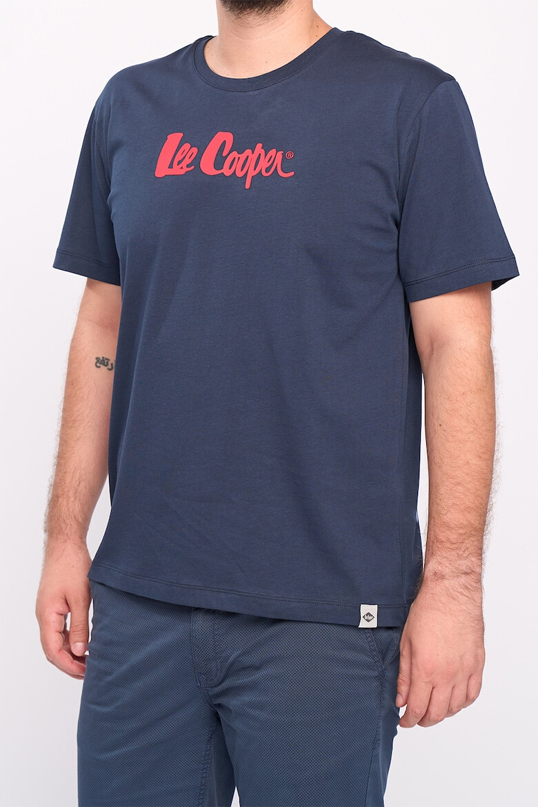 Lee Cooper Памучна тениска с лого - Pepit.bg