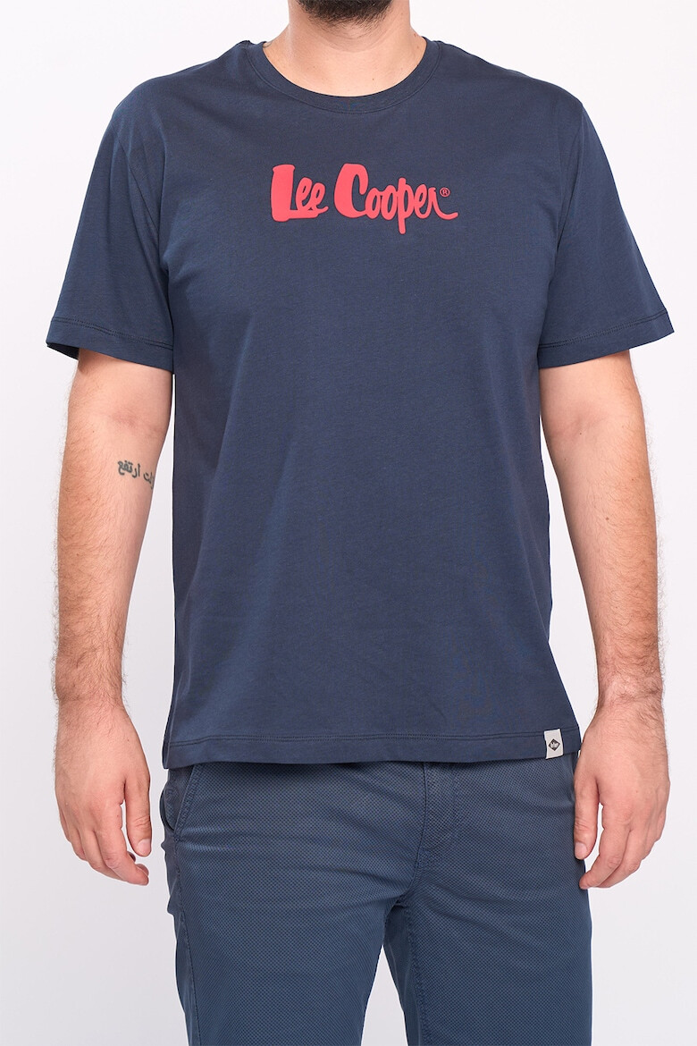 Lee Cooper Памучна тениска с лого - Pepit.bg