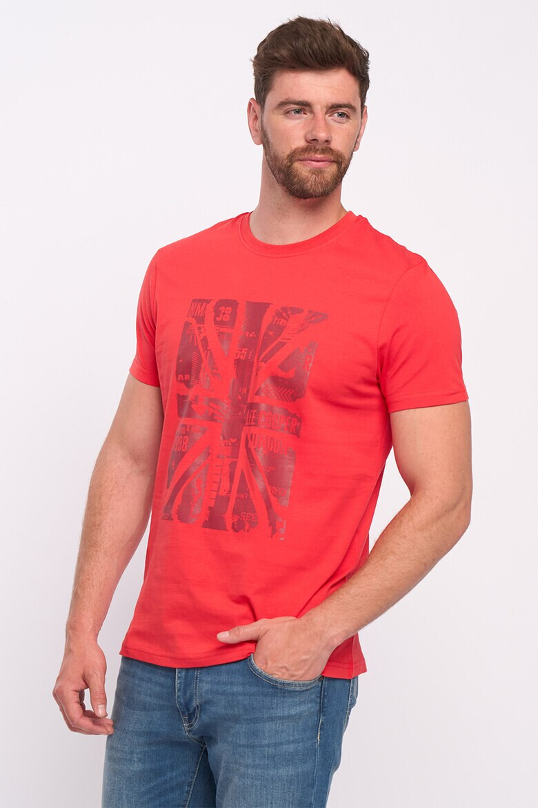 Lee Cooper Памучна тениска с принт - Pepit.bg