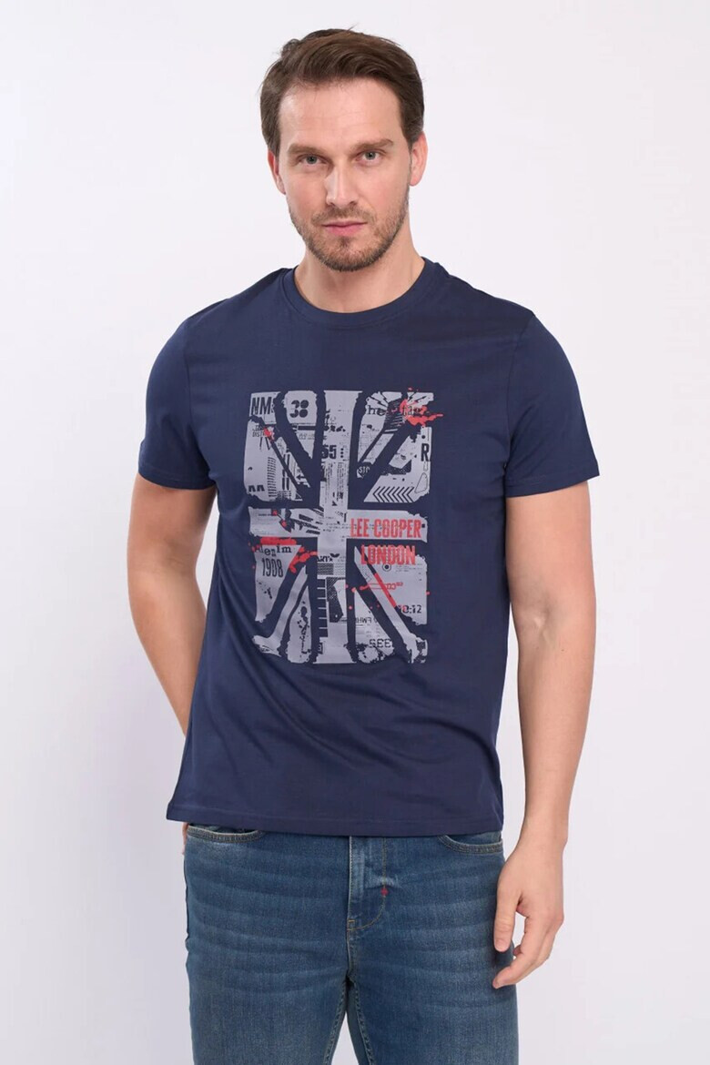Lee Cooper Памучна тениска с принт - Pepit.bg