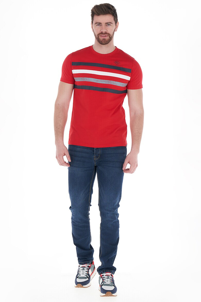 Lee Cooper Памучна тениска с райе - Pepit.bg