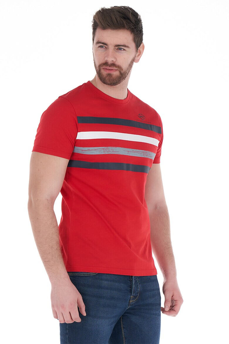 Lee Cooper Памучна тениска с райе - Pepit.bg