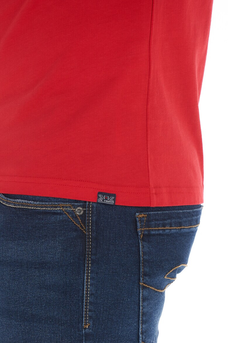 Lee Cooper Памучна тениска с райе - Pepit.bg