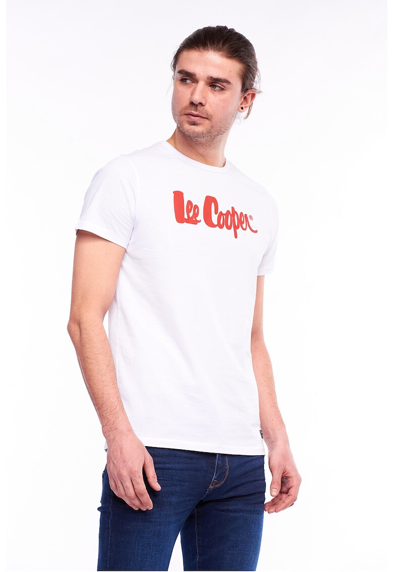 Lee Cooper Памучна тениска с щампа - Pepit.bg