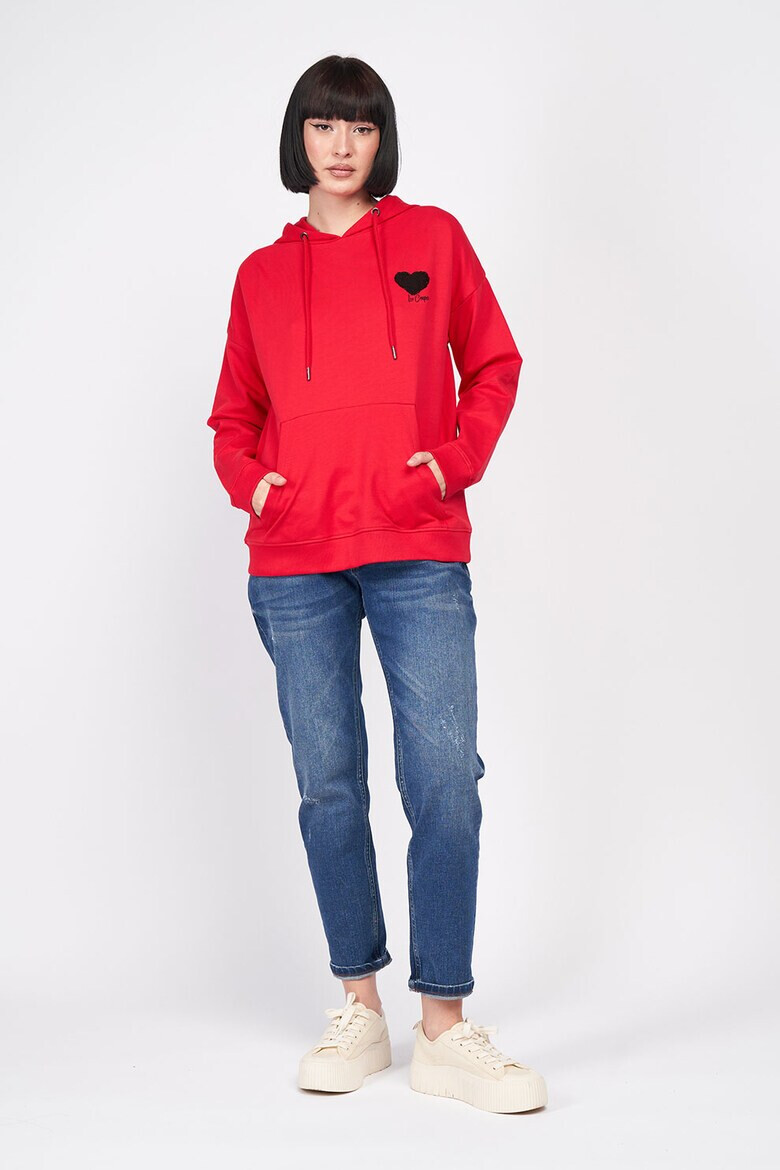 Lee Cooper Памучно худи с пайети - Pepit.bg