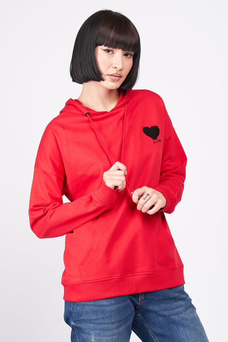 Lee Cooper Памучно худи с пайети - Pepit.bg