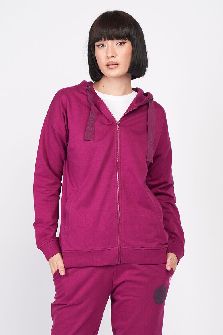 Lee Cooper Памучно худи с цип - Pepit.bg