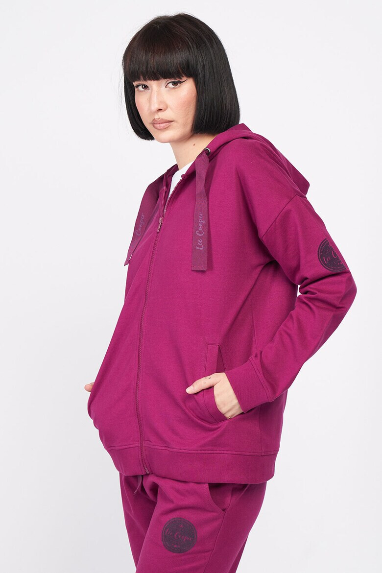 Lee Cooper Памучно худи с цип - Pepit.bg