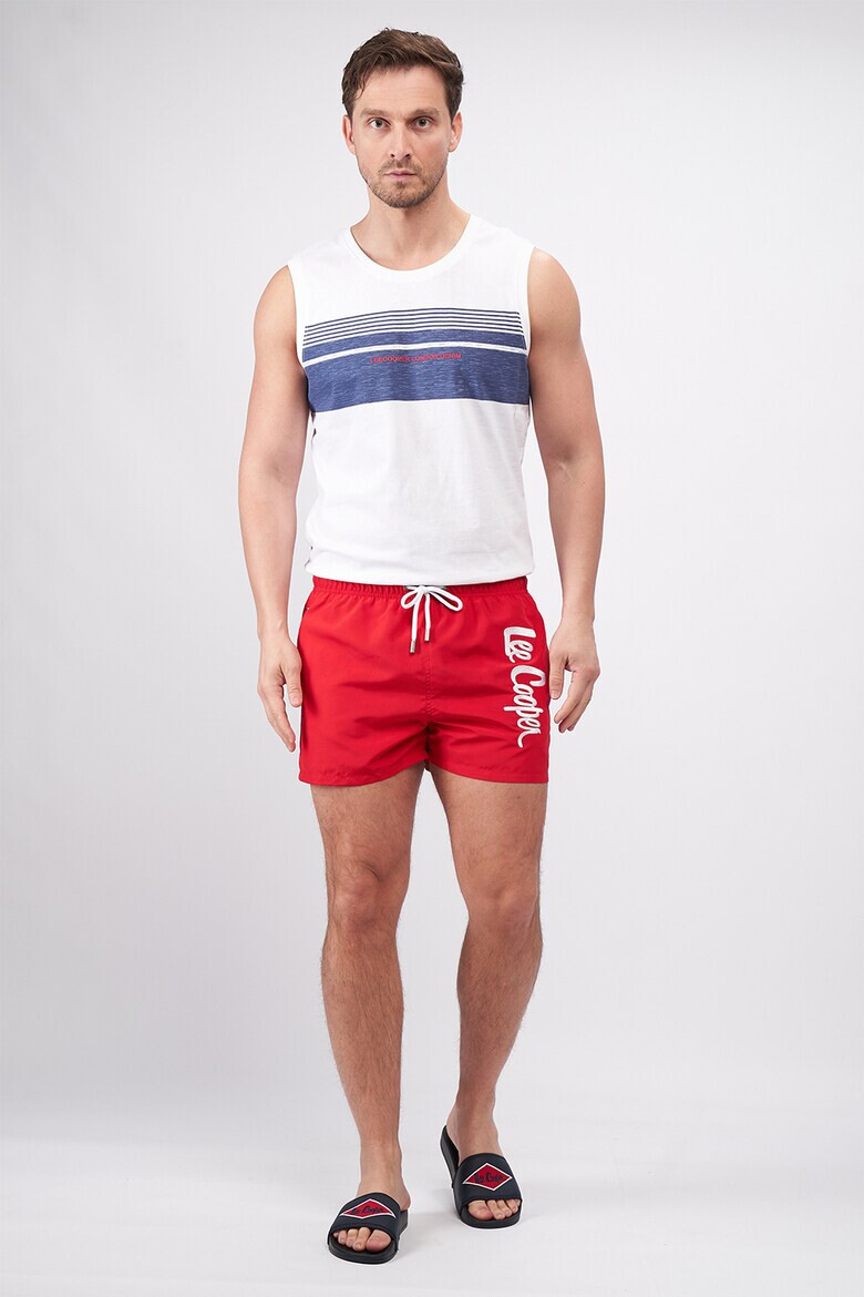Lee Cooper Плувни шорти с бродирано лого - Pepit.bg