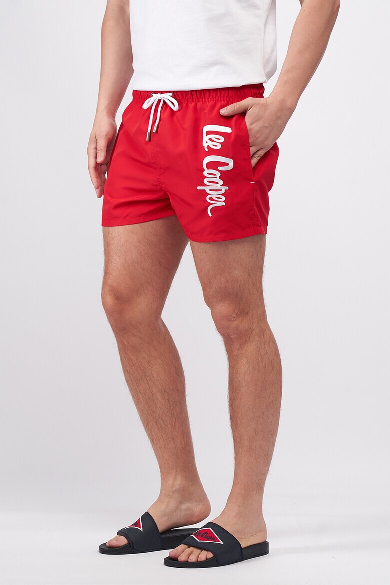 Lee Cooper Плувни шорти с бродирано лого - Pepit.bg
