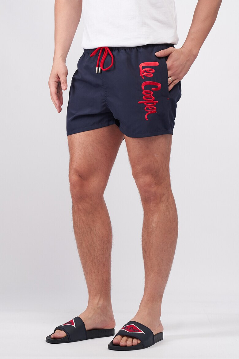 Lee Cooper Плувни шорти с бродирано лого - Pepit.bg
