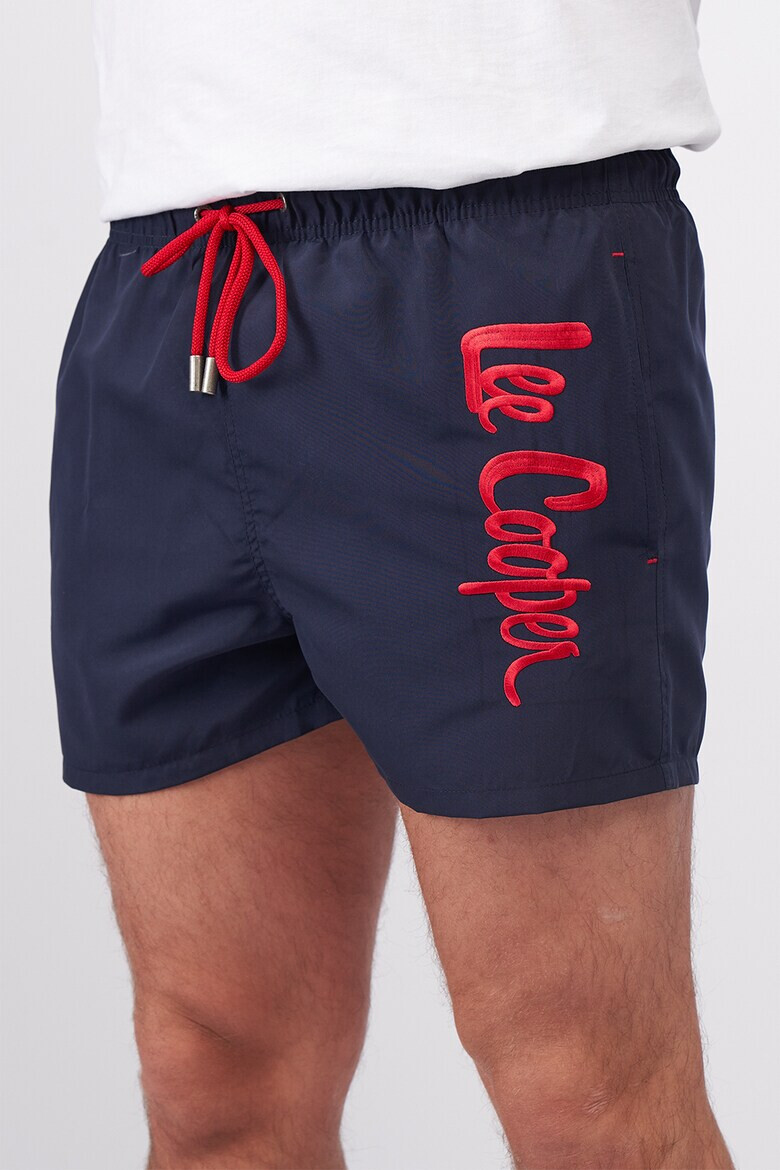 Lee Cooper Плувни шорти с бродирано лого - Pepit.bg