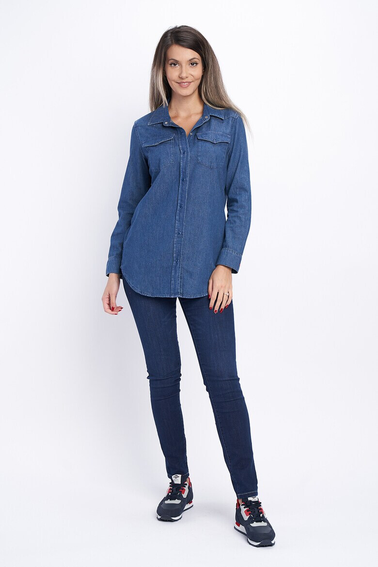 Lee Cooper Пола от деним с капси - Pepit.bg