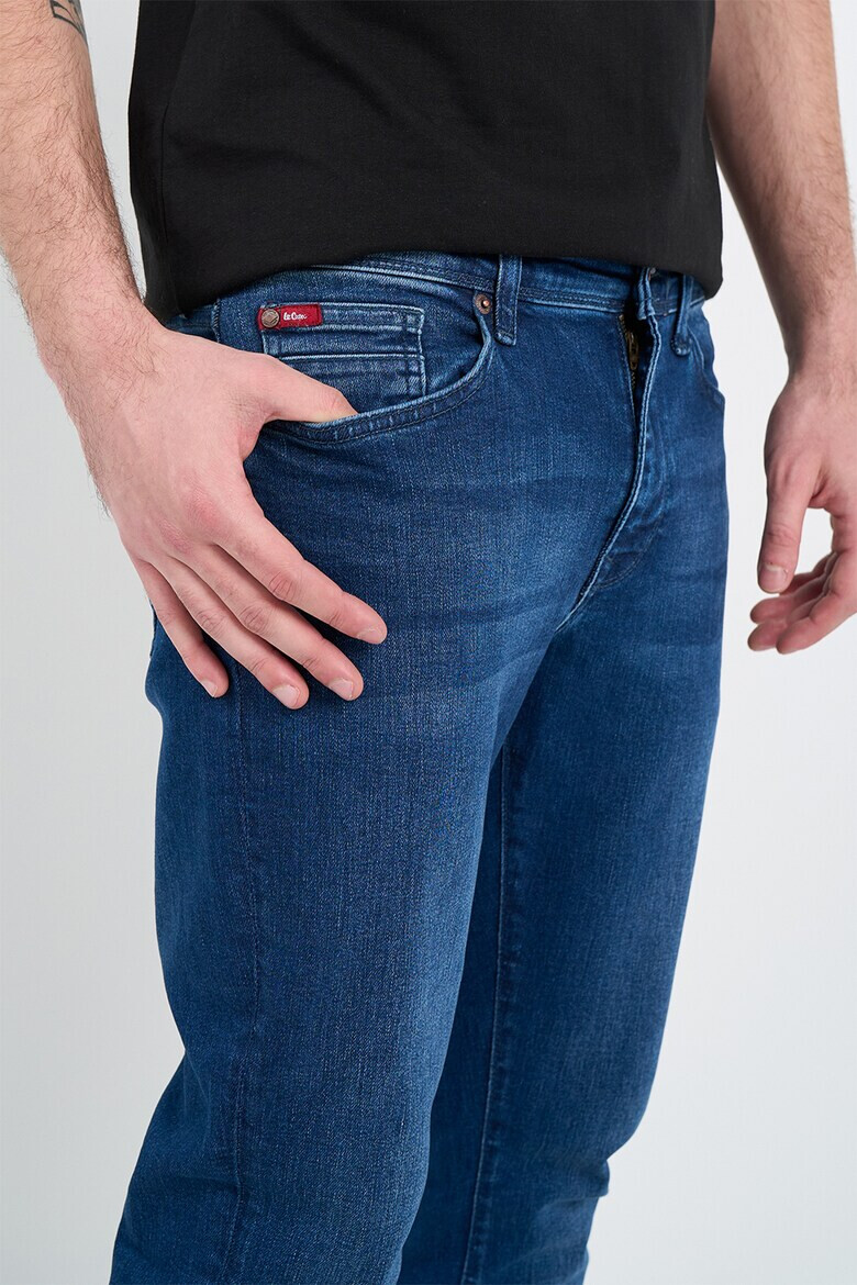 Lee Cooper Прави дънки с 5 джоба - Тъмносин - Pepit.bg
