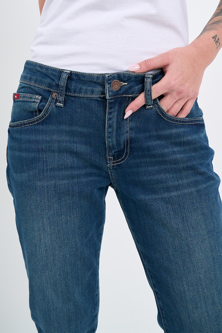 Lee Cooper Прави дънки с 5 джоба - Тъмносин - Pepit.bg