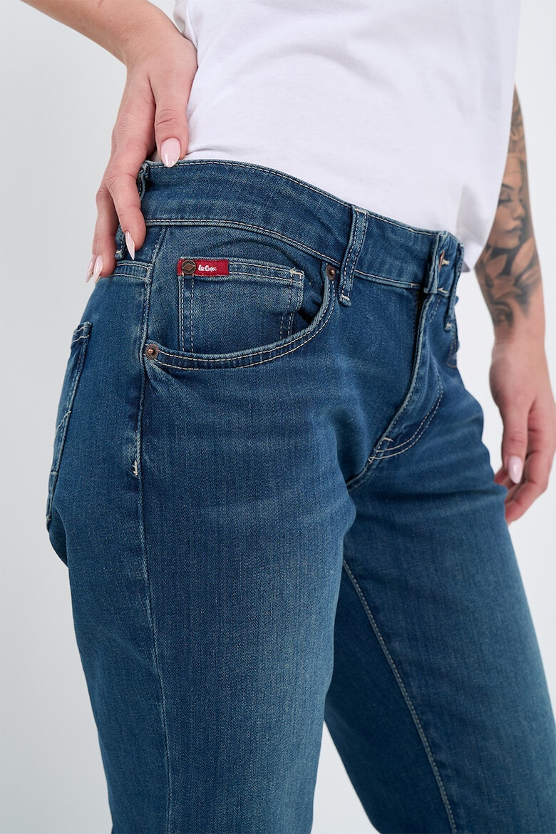 Lee Cooper Прави дънки с 5 джоба - Тъмносин - Pepit.bg