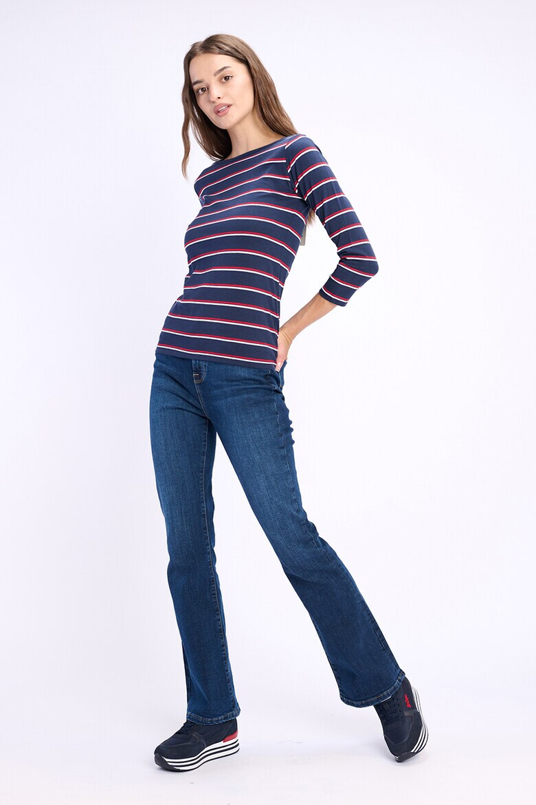 Lee Cooper Раирана блуза с 3/4 ръкави - Pepit.bg