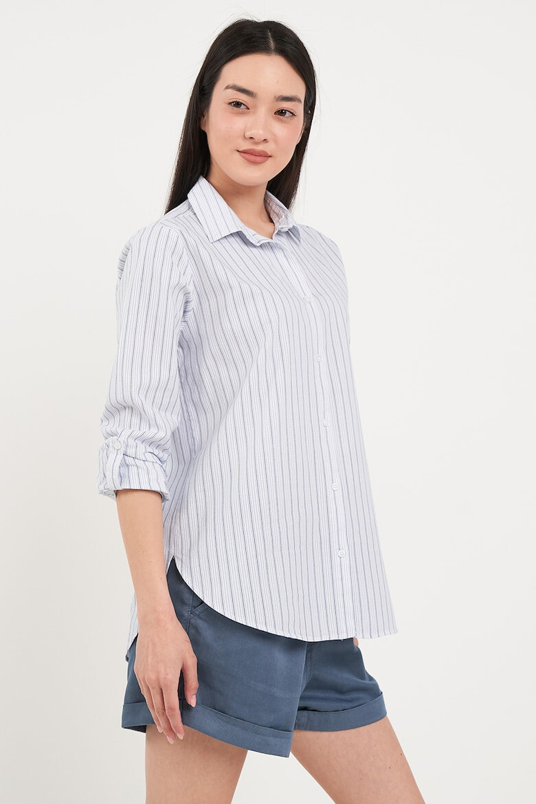 Lee Cooper Раирана риза с памук - Pepit.bg