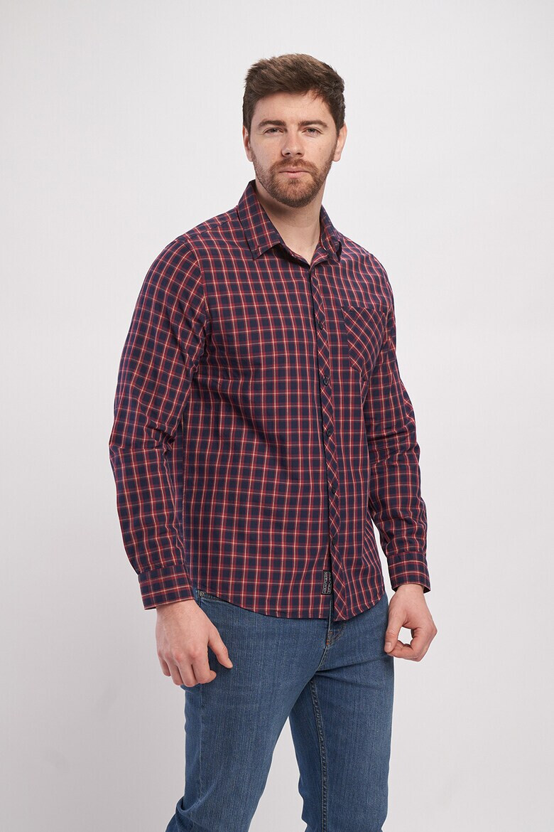 Lee Cooper Риза на каре с джоб отпред - Pepit.bg