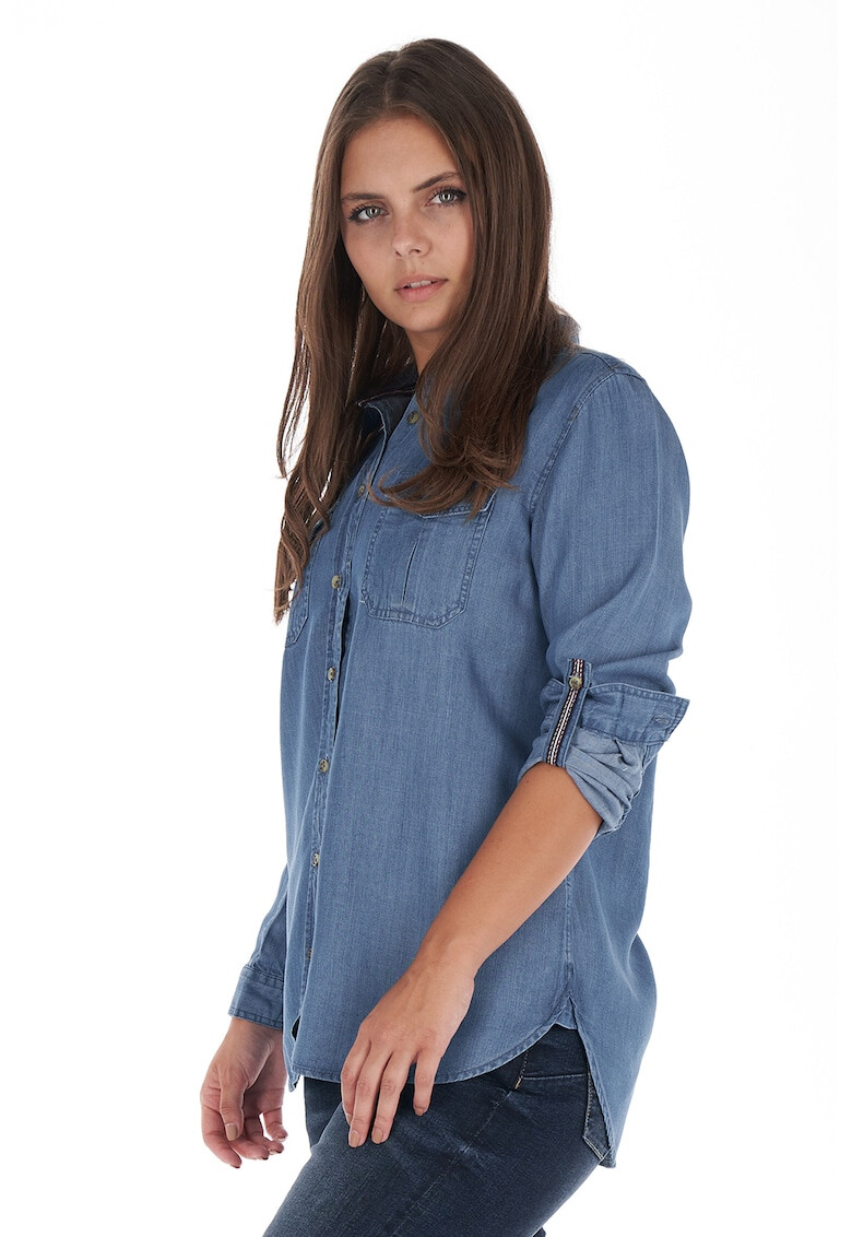 Lee Cooper Риза от деним с 5 джоба - Pepit.bg