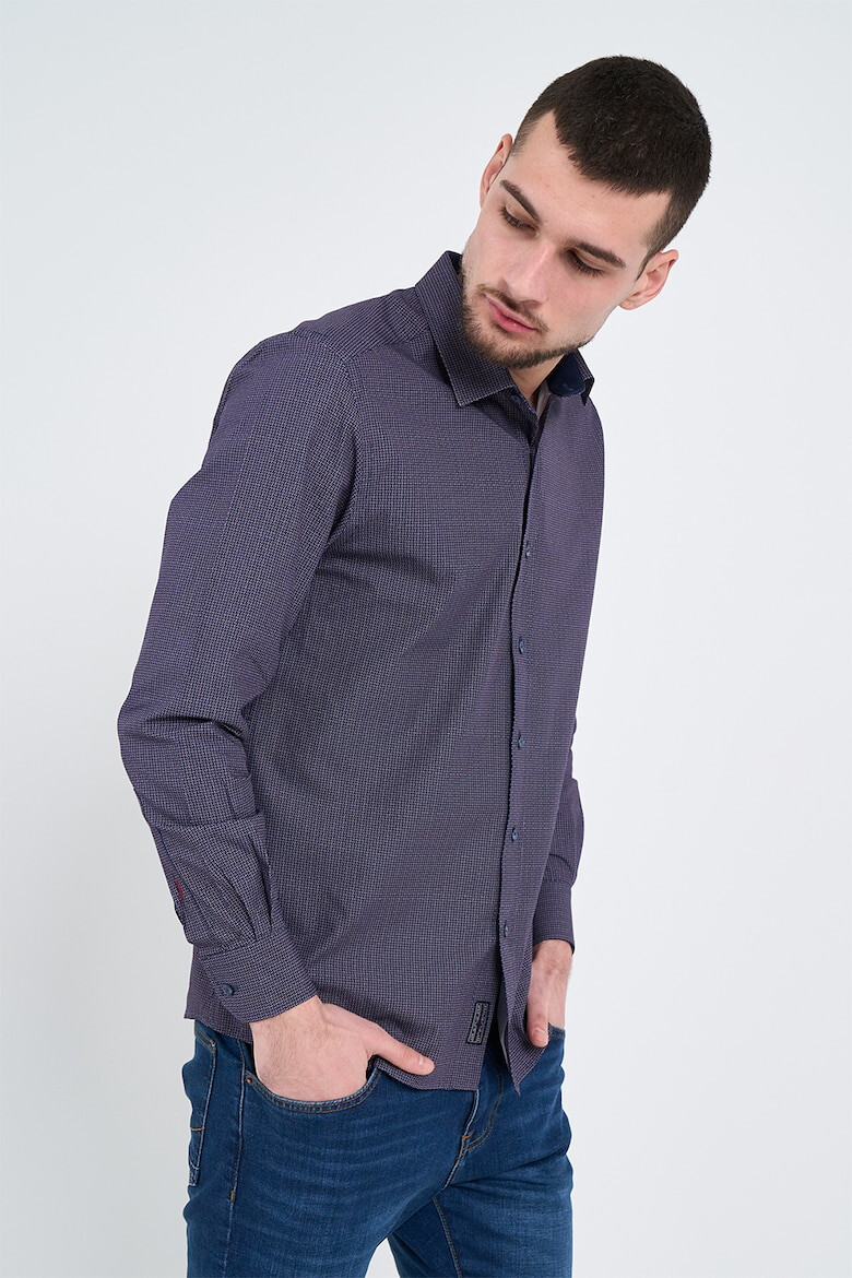 Lee Cooper Риза с копчета на маншетите - Pepit.bg