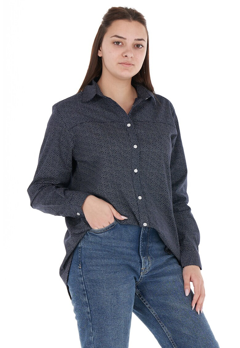 Lee Cooper Риза с шарки и остра яка - Pepit.bg