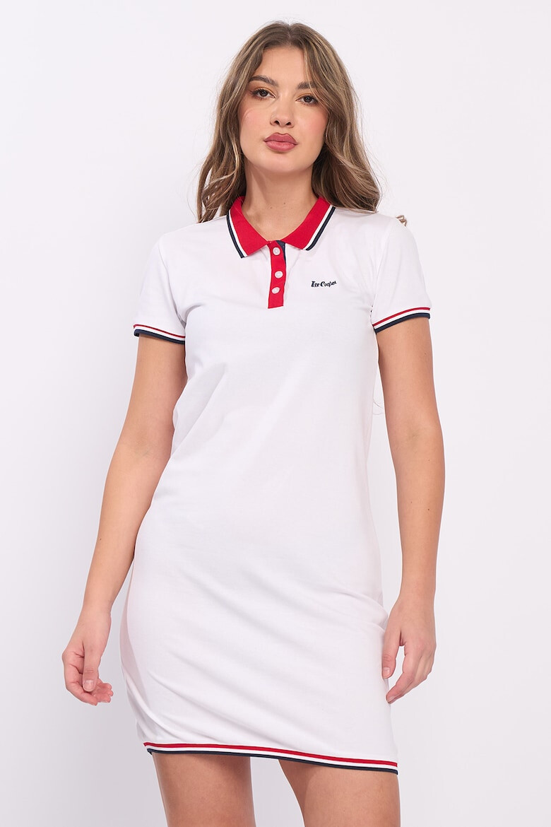 Lee Cooper Рокля с яка и контрасти - Pepit.bg