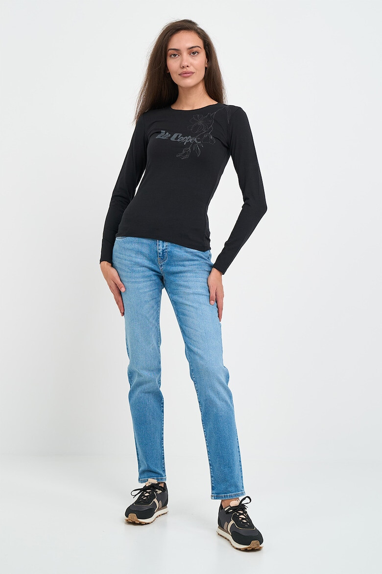 Lee Cooper Слим блуза с лого - Pepit.bg