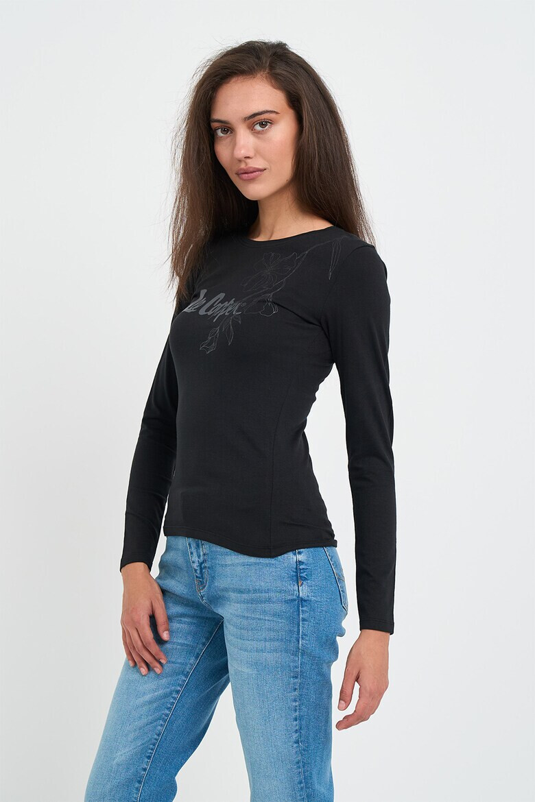 Lee Cooper Слим блуза с лого - Pepit.bg