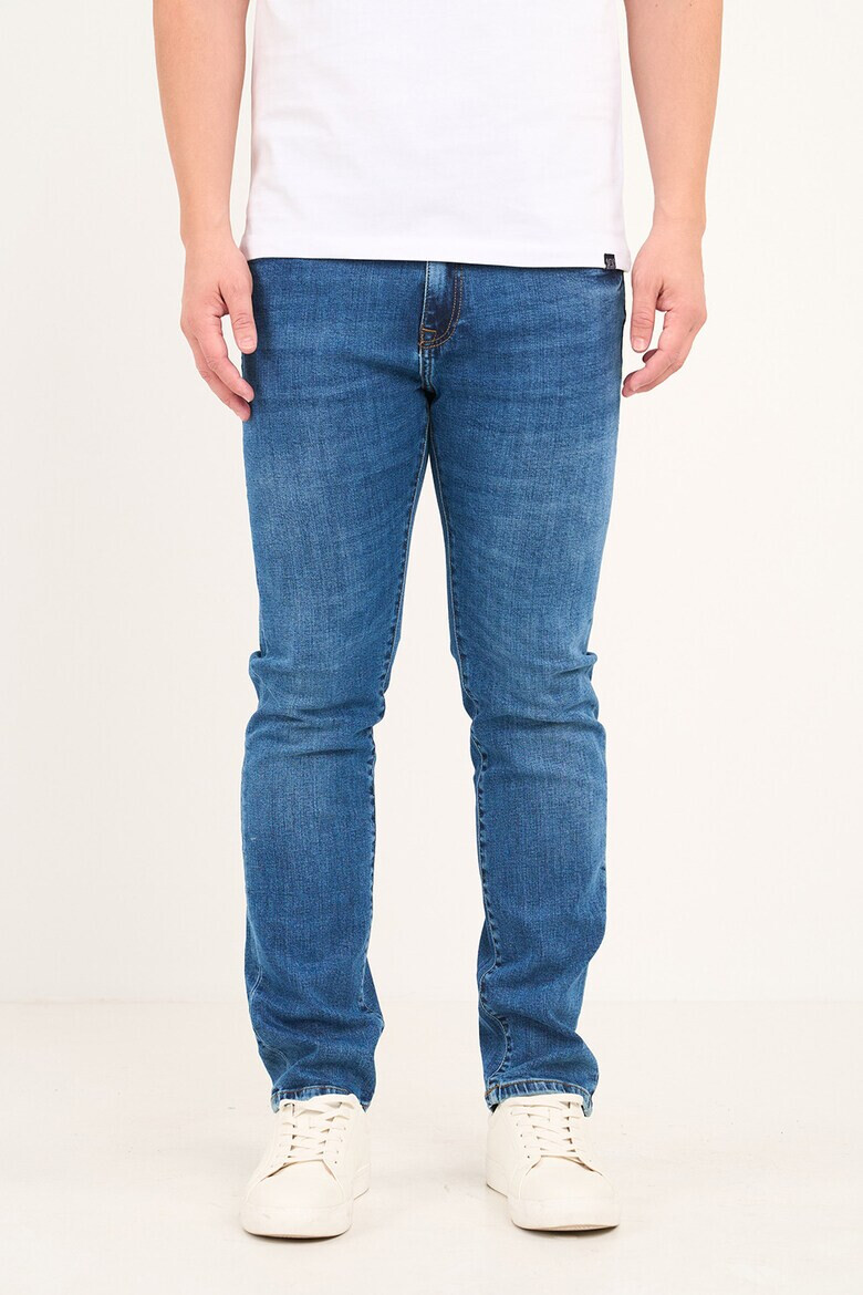 Lee Cooper Слим дънки с 5 джоба - Син - Pepit.bg