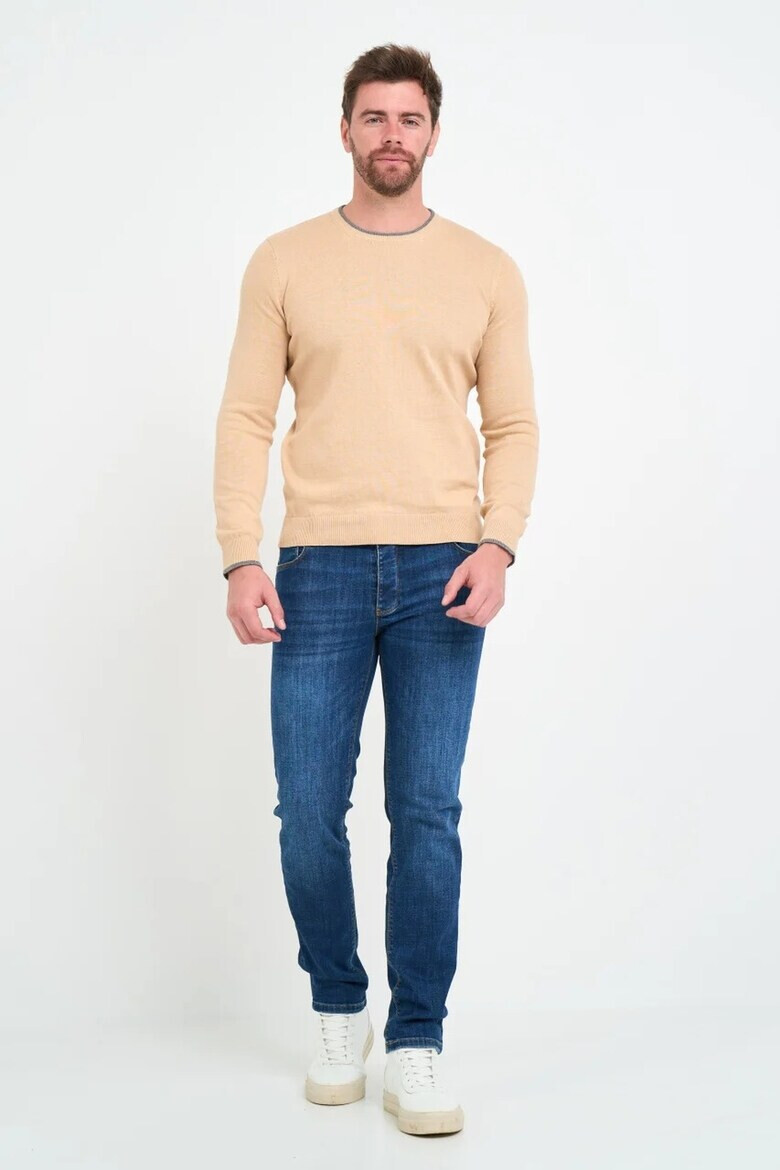 Lee Cooper Слим дънки с копчета - Тъмносин - Pepit.bg