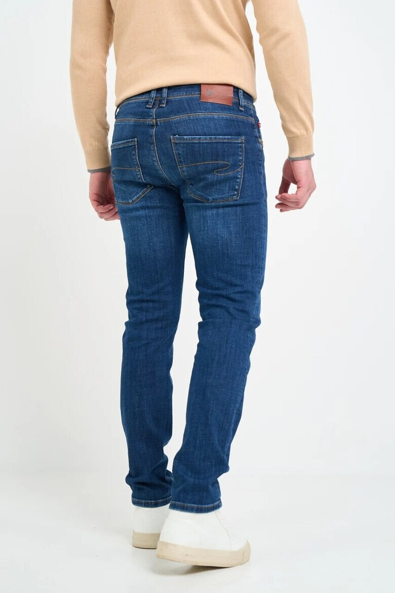 Lee Cooper Слим дънки с копчета - Тъмносин - Pepit.bg