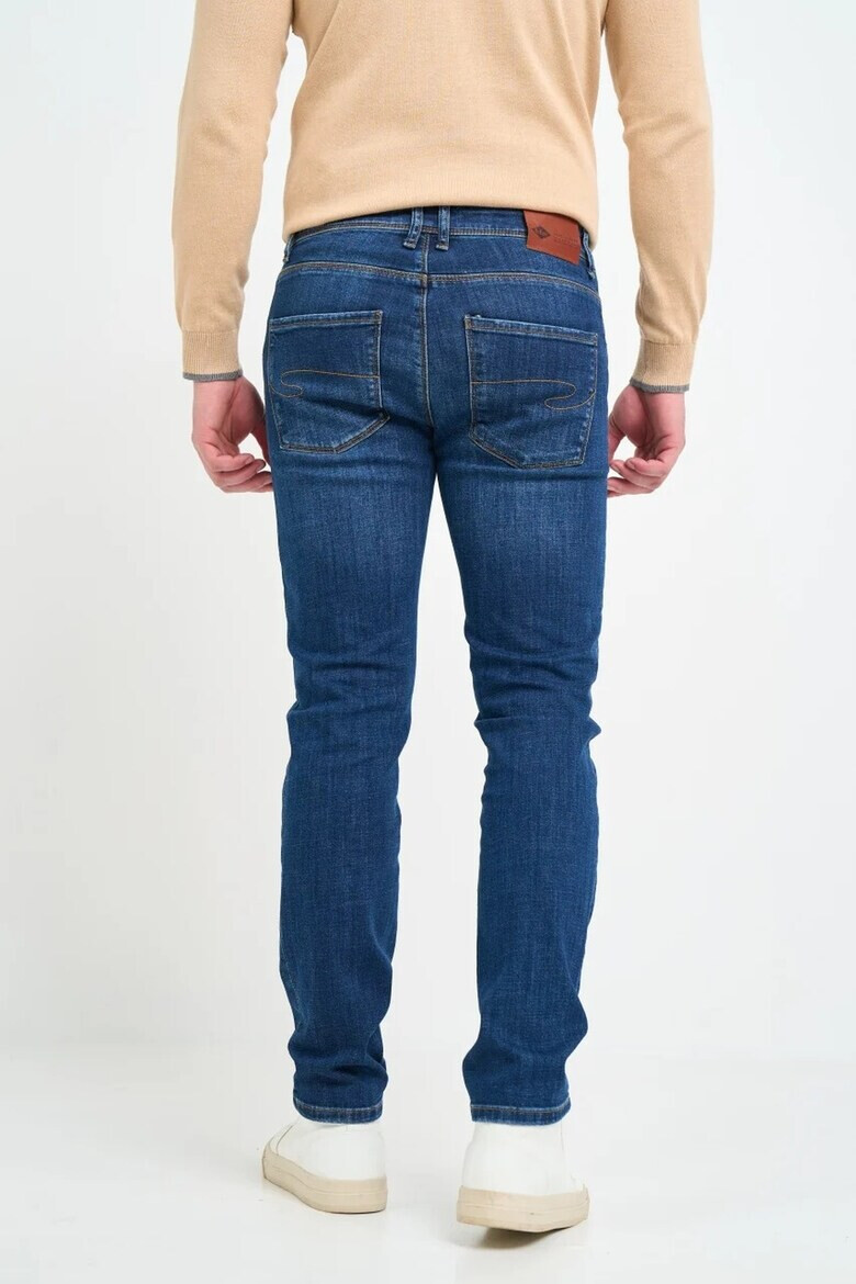 Lee Cooper Слим дънки с копчета - Тъмносин - Pepit.bg