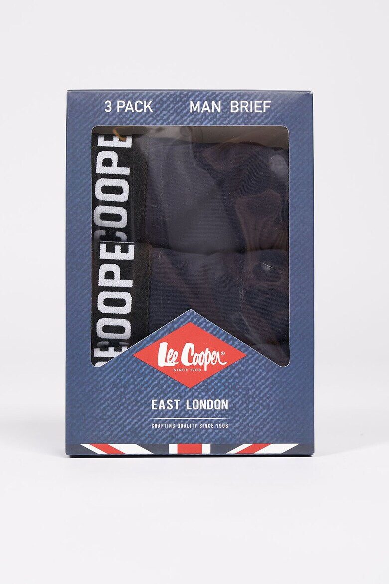 Lee Cooper Слипове с лого - 3 чифта - Pepit.bg