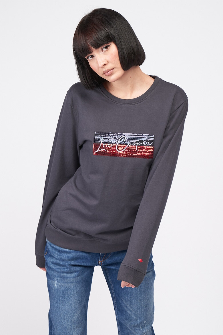 Lee Cooper Суитшърт с пайети - Pepit.bg