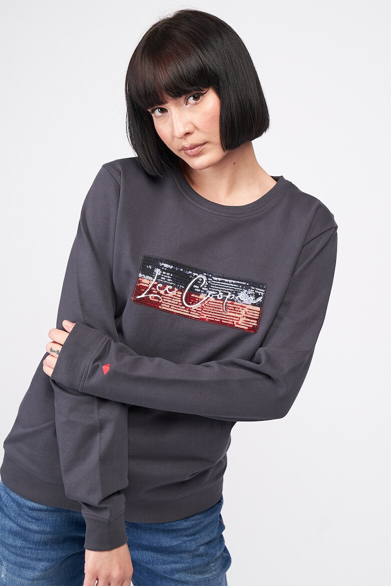 Lee Cooper Суитшърт с пайети - Pepit.bg