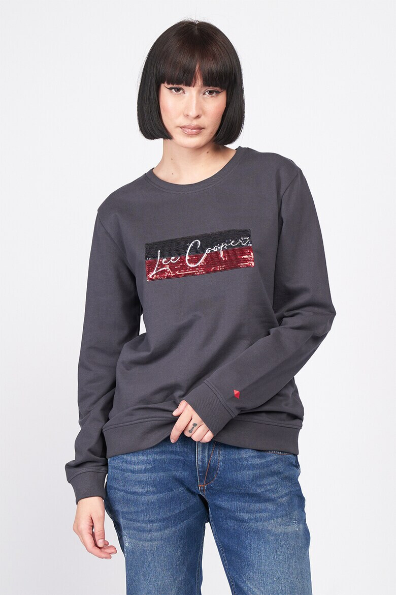 Lee Cooper Суитшърт с пайети - Pepit.bg