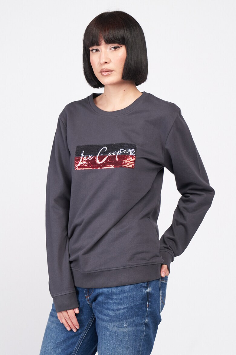 Lee Cooper Суитшърт с пайети - Pepit.bg