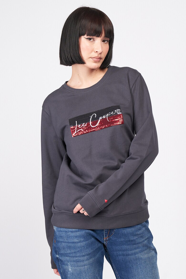 Lee Cooper Суитшърт с пайети - Pepit.bg