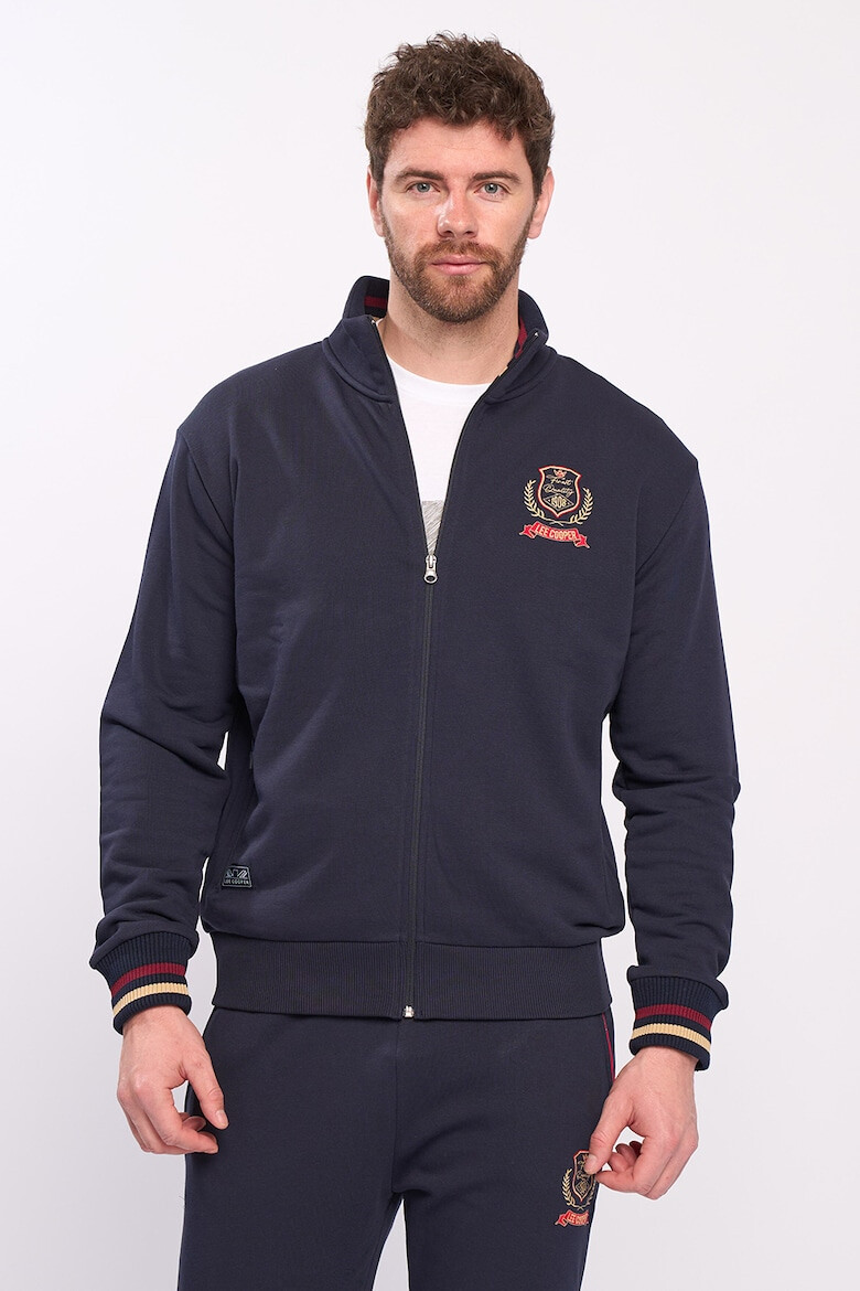 Lee Cooper Суитшърт с цип и лого - Pepit.bg