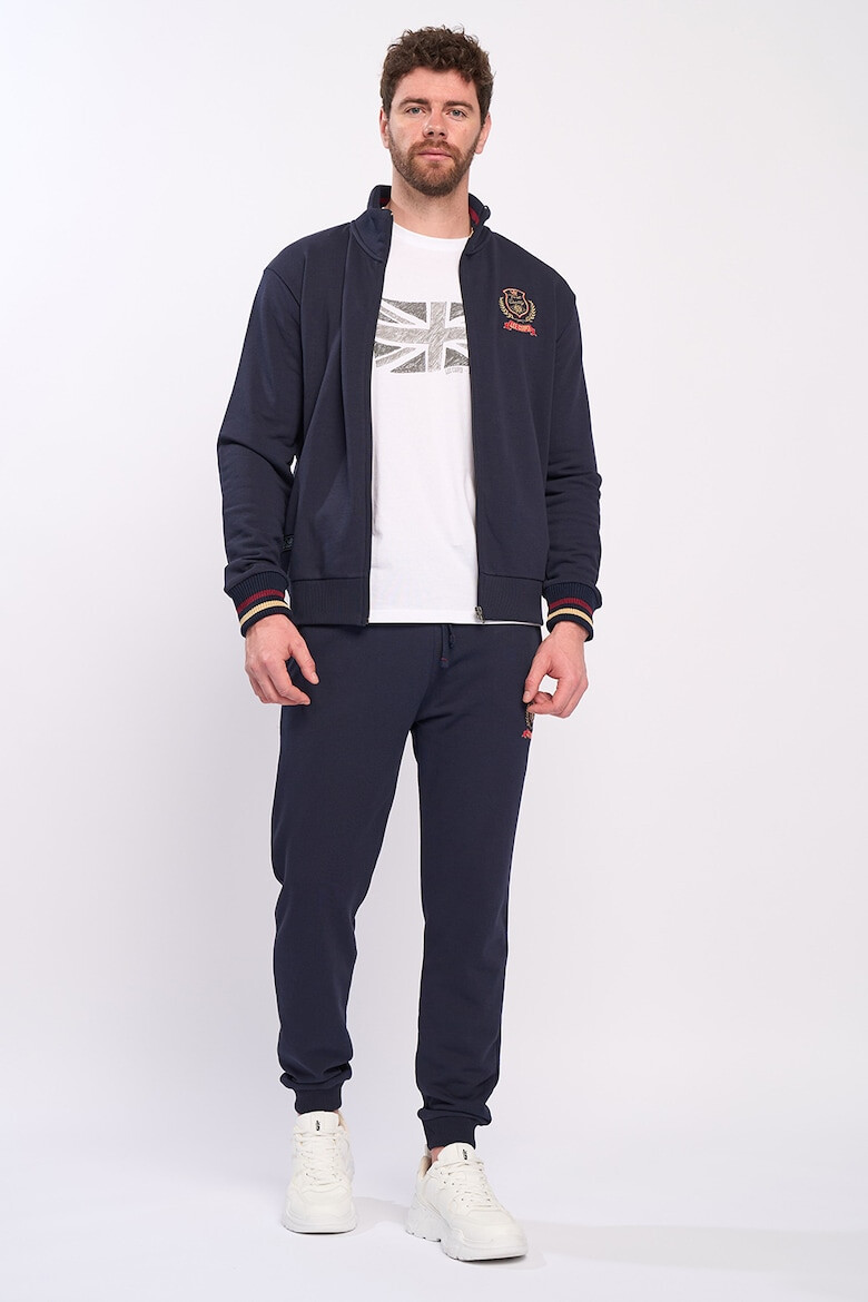 Lee Cooper Суитшърт с цип и лого - Pepit.bg