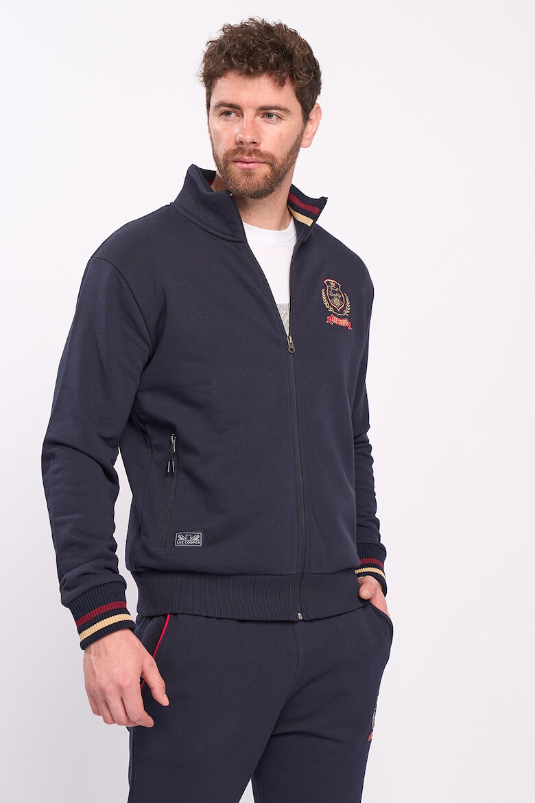 Lee Cooper Суитшърт с цип и лого - Pepit.bg
