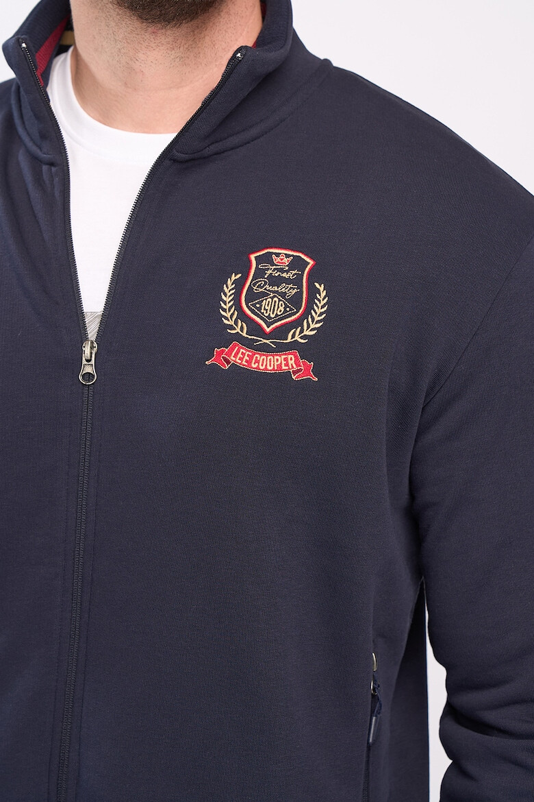 Lee Cooper Суитшърт с цип и лого - Pepit.bg