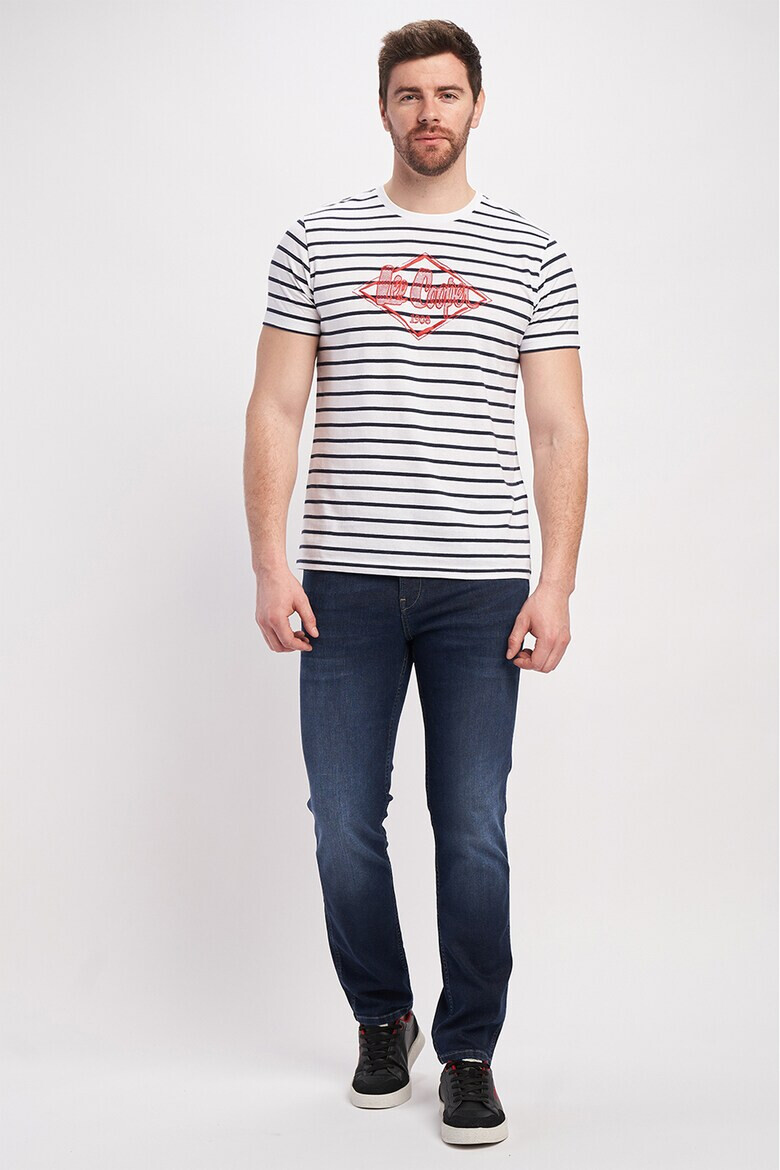 Lee Cooper Тениска на райе с лого - Pepit.bg
