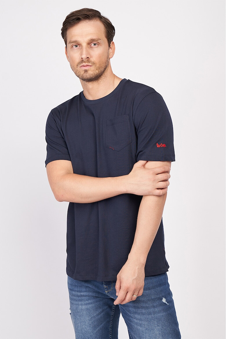 Lee Cooper Тениска с джоб на гърдите - Pepit.bg