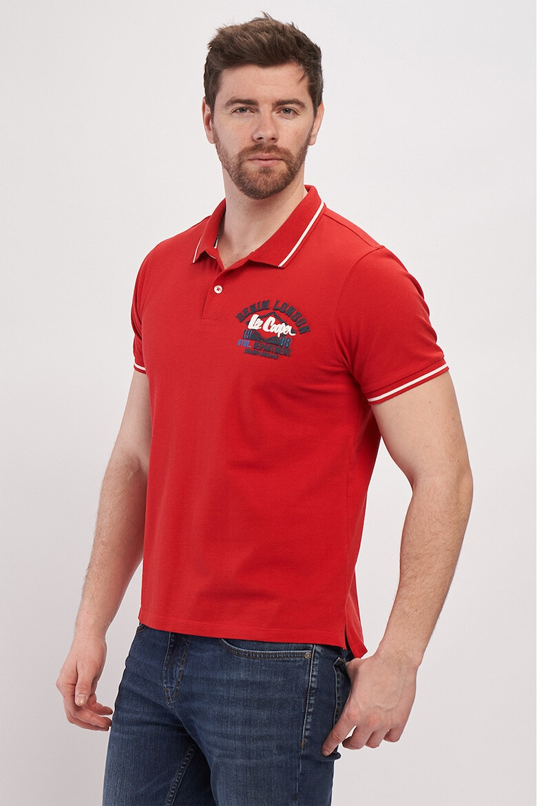 Lee Cooper Тениска с яка - Pepit.bg