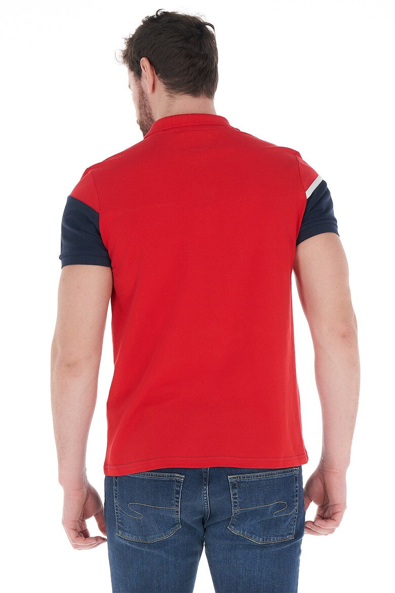 Lee Cooper Тениска с яка и лого - Pepit.bg