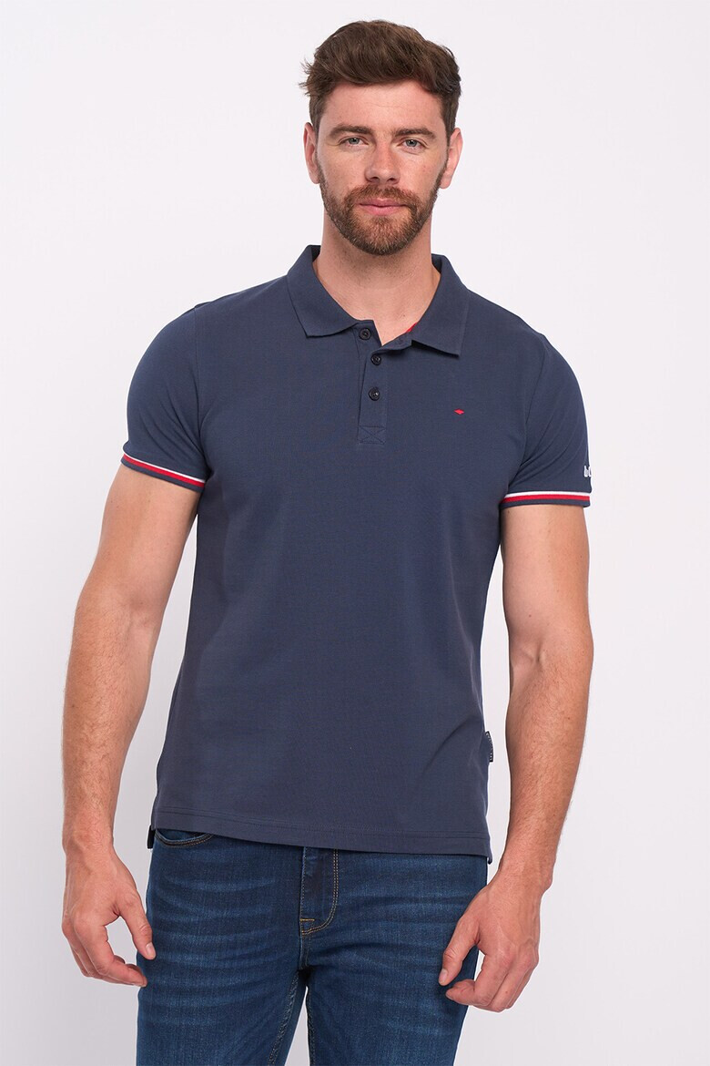 Lee Cooper Тениска с яка и лого - Pepit.bg