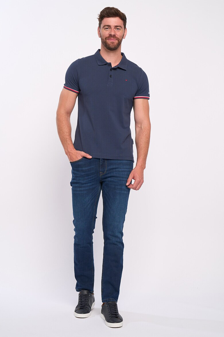 Lee Cooper Тениска с яка и лого - Pepit.bg