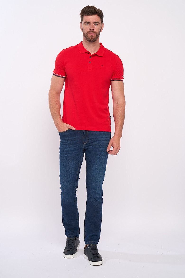 Lee Cooper Тениска с яка и лого - Pepit.bg